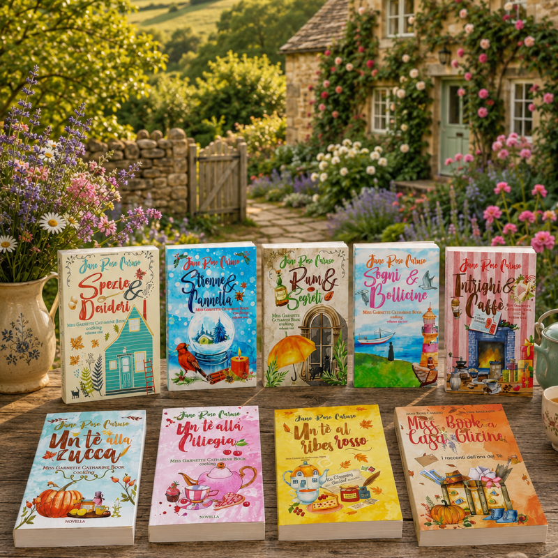 🫖 Miss Garnette Catharine Book: il mondo Cozy tra misteri, quotidianità e piccole&nbsp;magie